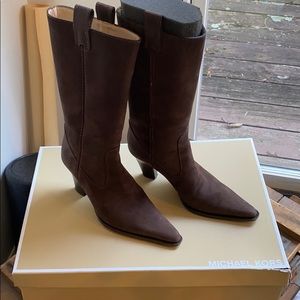 Michael Kors suede boot